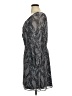Krazy Kat 100% Polyester Paisley Gray Casual Dress Size XL - photo 5