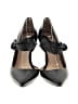 Nine West 100% Leather Black Heels Size 7 1/2 - photo 2