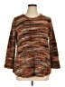 Creation Tweed Brown Pullover Sweater Size XL - photo 1