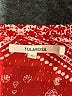 Tularosa 100% Polyester Red 3/4 Sleeve Blouse Size L - photo 7