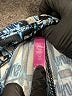 Lularoe Print Blue Leggings One size - photo 4