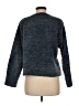 Northern Reflections Metallic Gray Blue Pullover Sweater Size M - photo 2