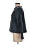 Northern Reflections Metallic Gray Blue Pullover Sweater Size M - photo 5