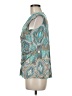 Essentials by Milano Teal Sleeveless Blouse Size M - photo 5