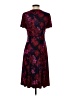 Chaps Floral Burgundy Casual Dress Size S - photo 2