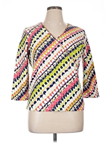 Ruby Rd. 3/4 Sleeve Blouse (view 1)