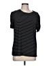 Modern Works Black Short Sleeve Top Size L - photo 1
