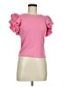 Zara Pink Short Sleeve Top Size M - photo 1