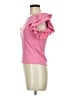Zara Pink Short Sleeve Top Size M - photo 5