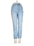 Wax Jean Hearts Blue Jeans Size 1 - photo 1