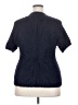 Scoop Blue Short Sleeve Turtleneck Size 20 - photo 2