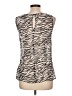 6 Degrees 100% Polyester Ivory Sleeveless Blouse Size L - photo 2