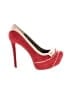 Jessica Simpson Color Block Red Heels Size 8 - photo 1