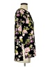 J.Jill Floral Black Short Sleeve Blouse Size XS - photo 4