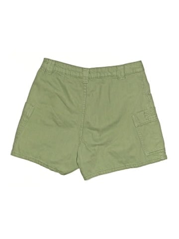 Topshop Khaki Shorts (view 2)