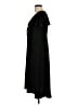 Max Studio Solid Black Casual Dress Size L - photo 5