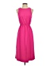 J.Crew 100% Polyester Solid Pink Casual Dress Size 0 - photo 1