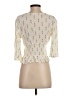 Mudd 100% Rayon Ivory 3/4 Sleeve Top Size S - photo 2