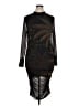 FARM Rio 100% Elastane Graphic Black Cocktail Dress Size XL - photo 1