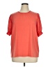 DG^2 by Diane Gilman Orange Short Sleeve Blouse Size 1X - photo 1