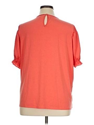 DG^2 by Diane Gilman Short Sleeve Blouse (view 2)