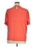 DG^2 by Diane Gilman Orange Short Sleeve Blouse Size 1X - photo 2