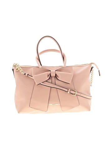 Karl Lagerfeld Paris Leather Satchel (view 1)