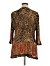 Maggie Barnes 100% Polyester Animal Print Brown Casual Dress Size 1X - photo 2