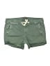 Torrid Solid Green Khaki Shorts Size Lg Plus (0) - photo 1