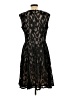 London Style 100% Polyester Black Cocktail Dress Size 12 - photo 2