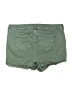 Torrid Solid Green Khaki Shorts Size Lg Plus (0) - photo 2