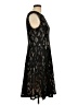 London Style 100% Polyester Black Cocktail Dress Size 12 - photo 4