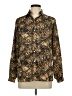 Evan Picone Paisley Brown Long Sleeve Button-Down Shirt Size L (estimated) - photo 1
