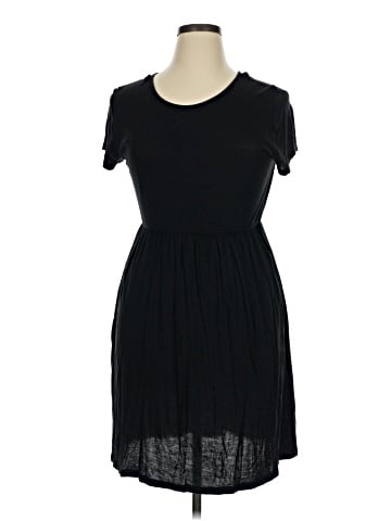 Tickled Teal Casual Dress (view 1)