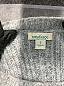 Sundance Chevron-herringbone Gray Pullover Sweater Size S - photo 7