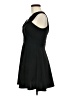 Xtraordinary Solid Black Cocktail Dress Size 7 - photo 5