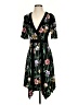 BCBGMAXAZRIA Floral Black Casual Dress Size S - photo 1