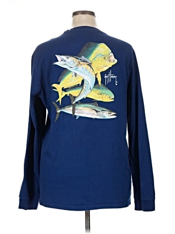 Guy Harvey Long Sleeve T-Shirt (view 2)