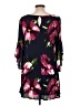 Remixmess 100% Rayon Floral Black Cocktail Dress Size L - photo 2