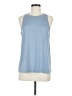 Athleta Blue Sleeveless T-Shirt Size M - photo 1