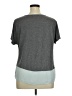 Armani Exchange Color Block Teal Short Sleeve Top Size XL - photo 2