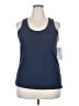 Athleta 100% Cotton Blue Tank Top Size XL - photo 1