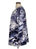 JM Collection Blue 3/4 Sleeve Blouse Size XL - photo 5