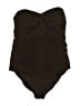 Jantzen Solid Brown One Piece Swimsuit Size 16 - photo 1