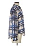 Rails 100% Rayon Plaid Blue Long Sleeve Blouse Size S - photo 4