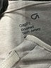 Gap Fit Gray Ivory Zip Up Hoodie Size XL - photo 6