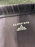 Lands' End 100% Baumwolle Solid Black Blue Casual Pants Size M - photo 4