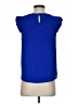 Monteau Blue Sleeveless Blouse Size S - photo 2