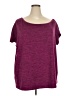 Torrid Active Burgundy Active T-Shirt Size 3X Plus (3) - photo 1