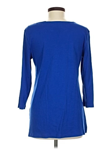 Karen Scott 3/4 Sleeve Top (view 2)